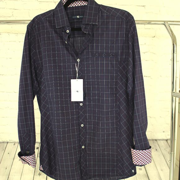 Stone Rose Other - STONE ROSE- MENS LONG SLEEVED CHECK SHIRT